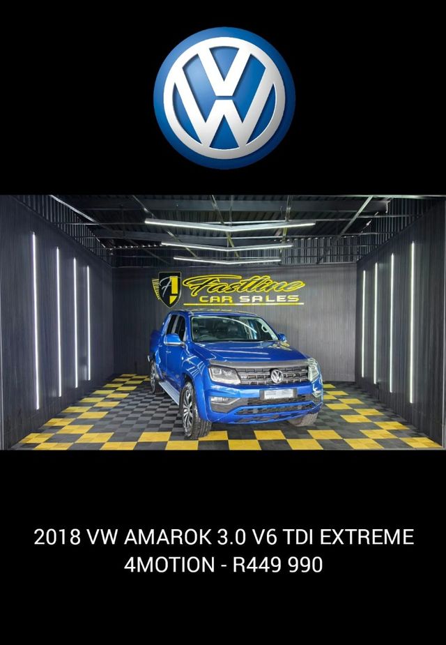 2018 Volkswagen Amarok 2018 VW AMAROK 3.0 TDI V6 EXTREME 4MOTION - EXCELL