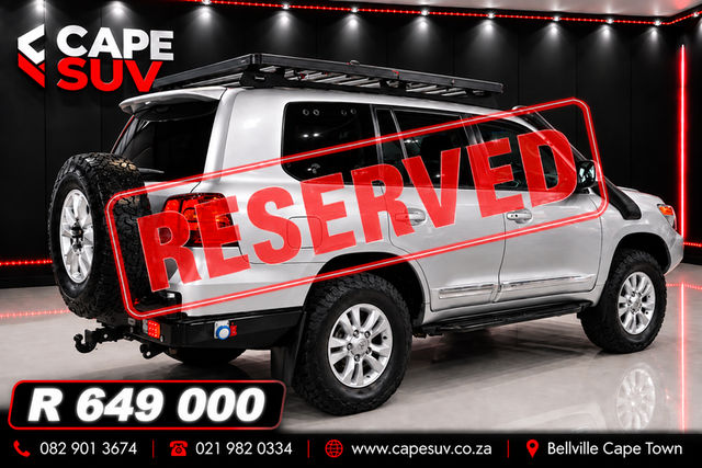 2012 Toyota Land Cruiser 200 4.5D FACE LIFT 6-SPEED AUTO FACE LIFT 7-STR