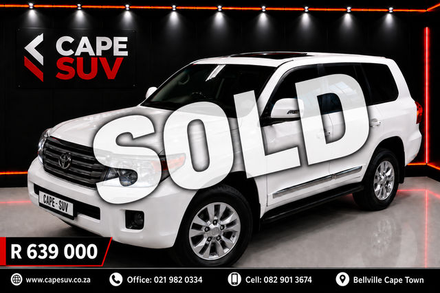 2013 Toyota Land Cruiser 200 VX 4.5 D-4D 6-SPEED AUTO 7-SEATER FACE LIFT 4X4