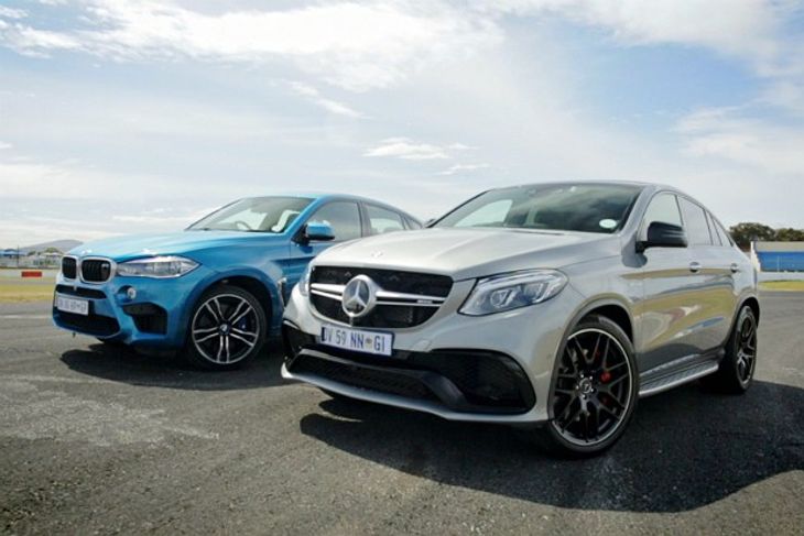 Drag Race: BMW X6 M vs Mercedes-AMG GLE63 S Coupe - Cars.co.za