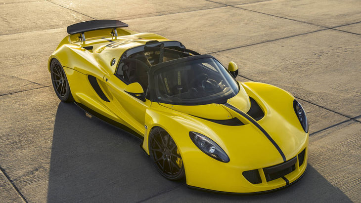 Hennessey Venom Gt Spyder Breaks Convertible Speed Record Video