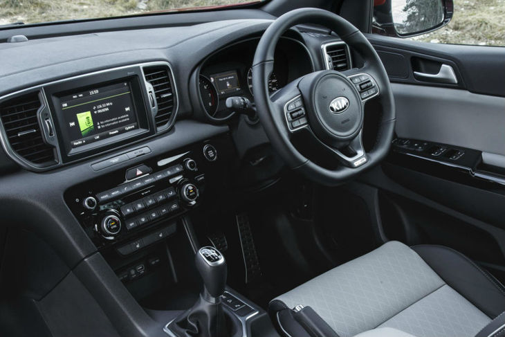Kia sportage интерьер