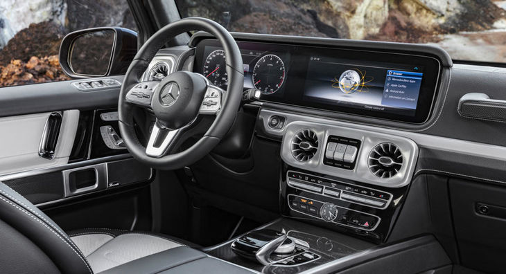 New Mercedes Benz G Class Interior Shown Cars Co Za