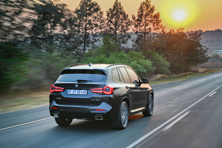 BMW X3 20d rear