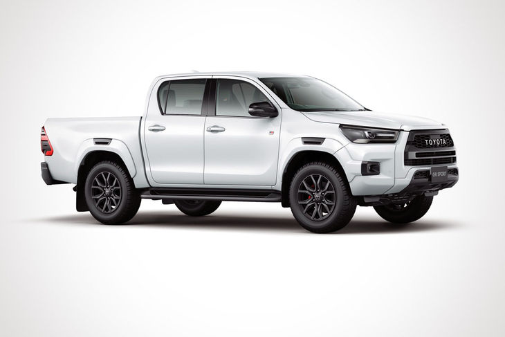 Toyota Hilux GR Sport White front
