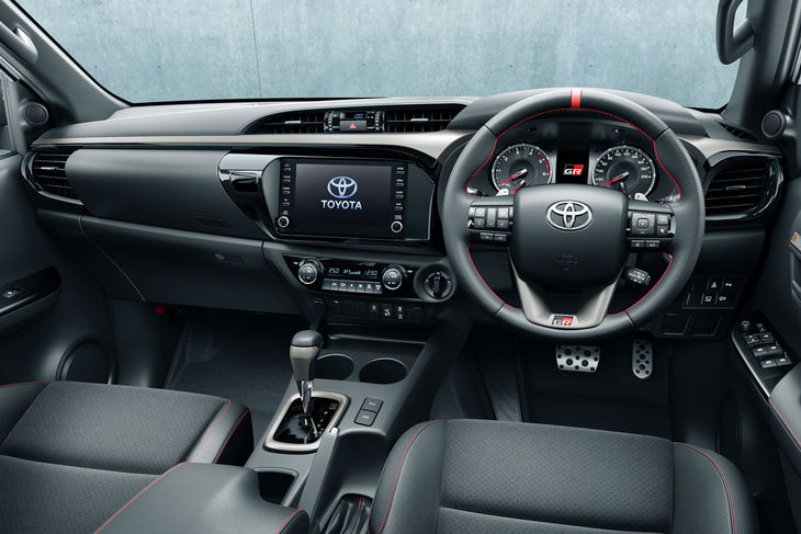 Toyota Hilux GR Sport interior