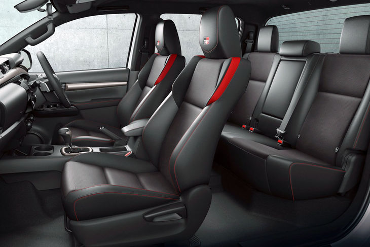 Toyota Hilux GR Sport seats