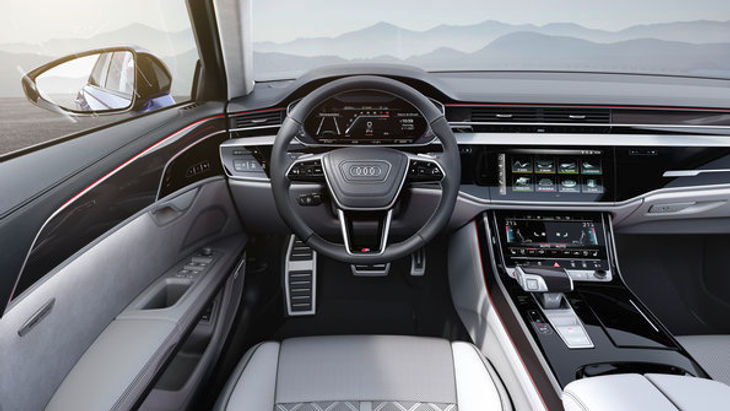 Audi A8 FL interior