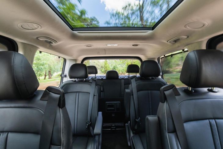 Hyundai Staria rear seats