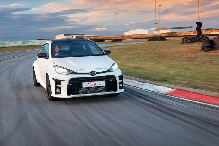 Toyota GR Yaris on track