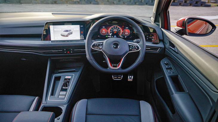 VW Golf GTI interior