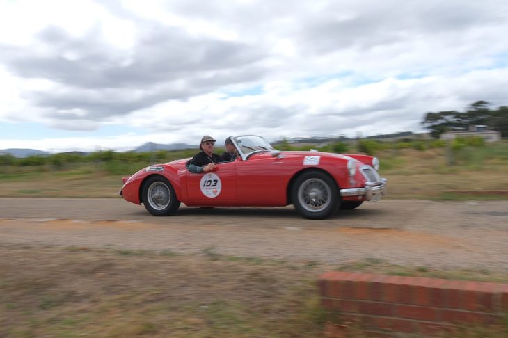 Austin Healy working for a change