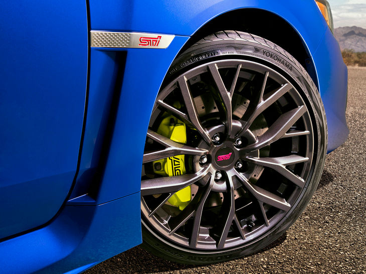 Subaru WRX STI wheels