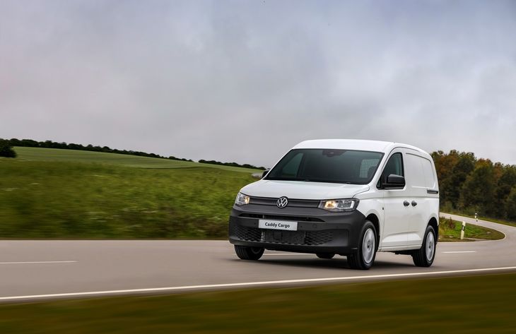 Volkswagen Caddy white
