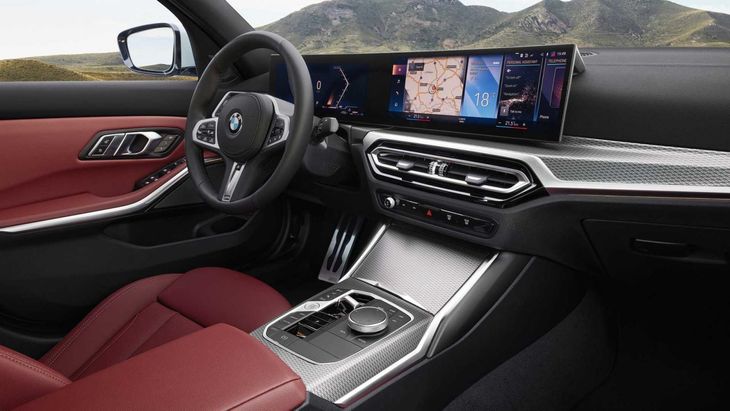 BMW 3 Series interior 