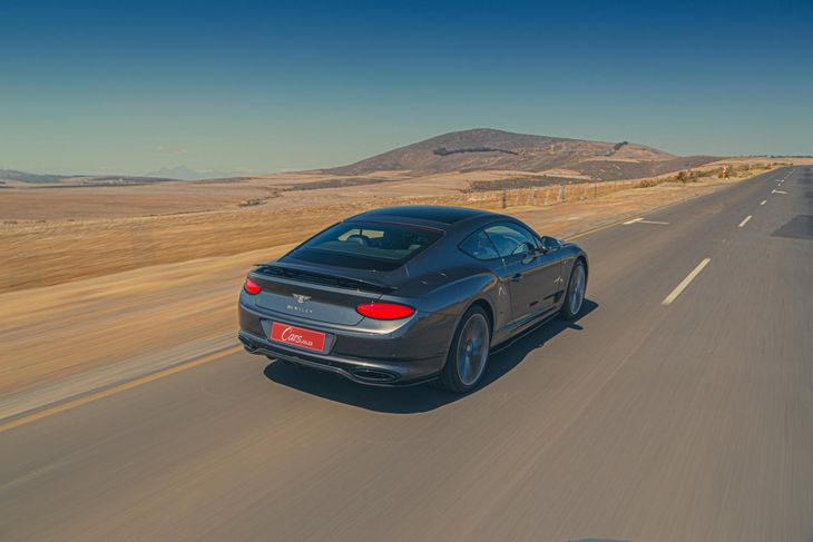 Bentley Continental GT Speed tracking rear