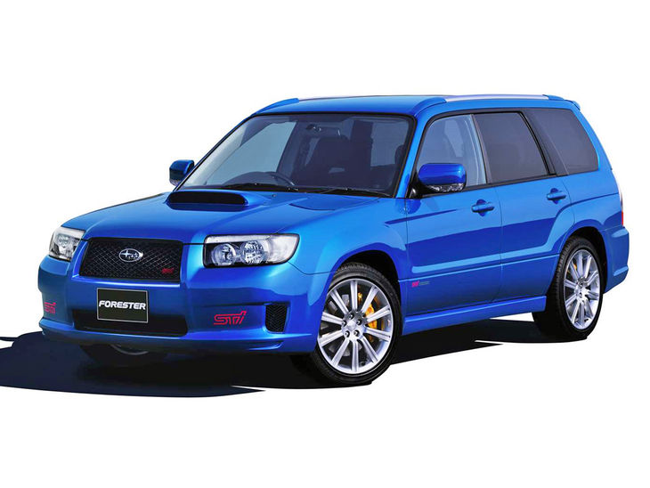 JDM-market Subaru Forester STI of 2004