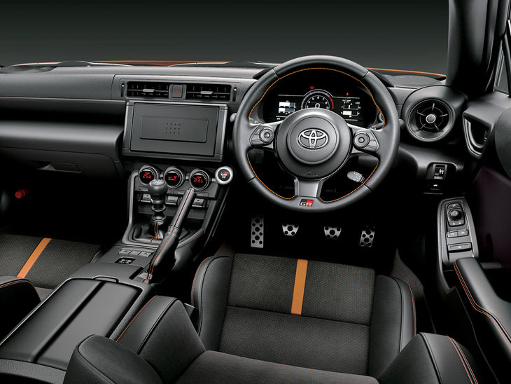 Toyota GR86 Anniversary Edition cabin