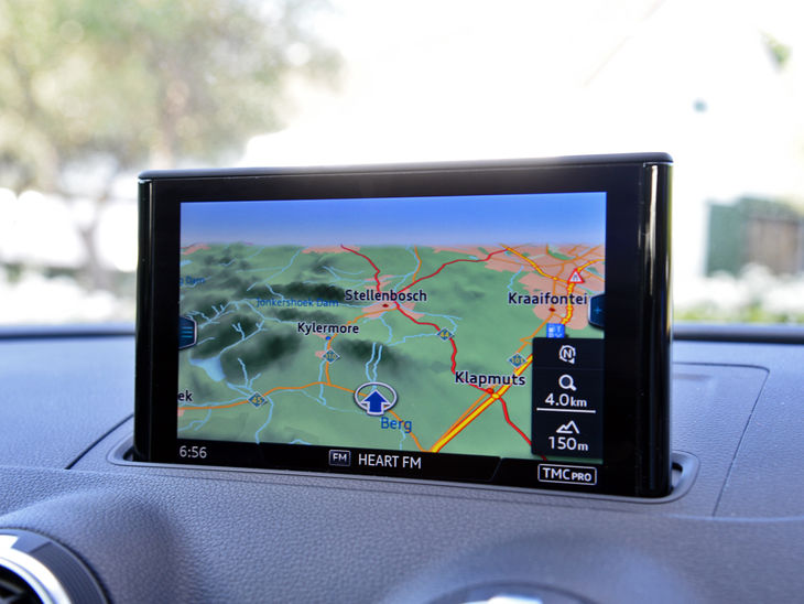 Audi A3 facelift infotainment screen