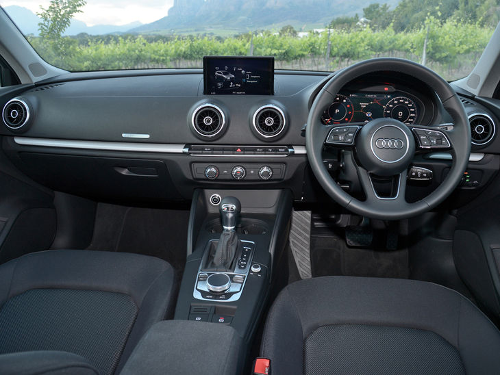 Audi A3 facelift cabin