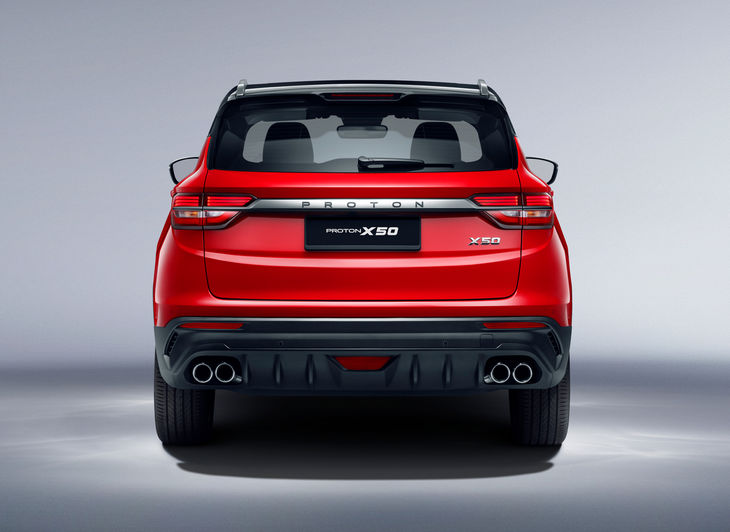 Proton X50 rear