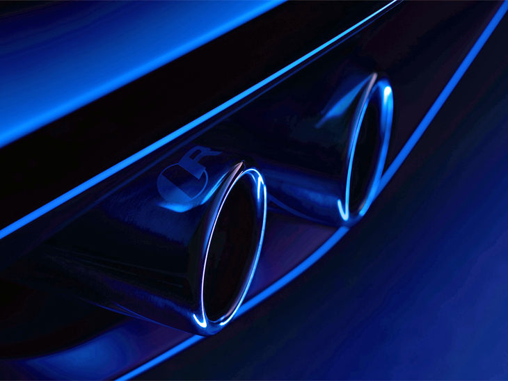 Jaguar F-Type tailpipes