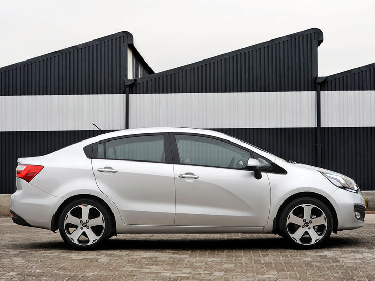 2012 Kia Rio Sedan profile