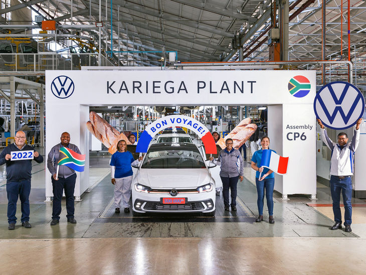 Volkswagen Polo production at Kariega