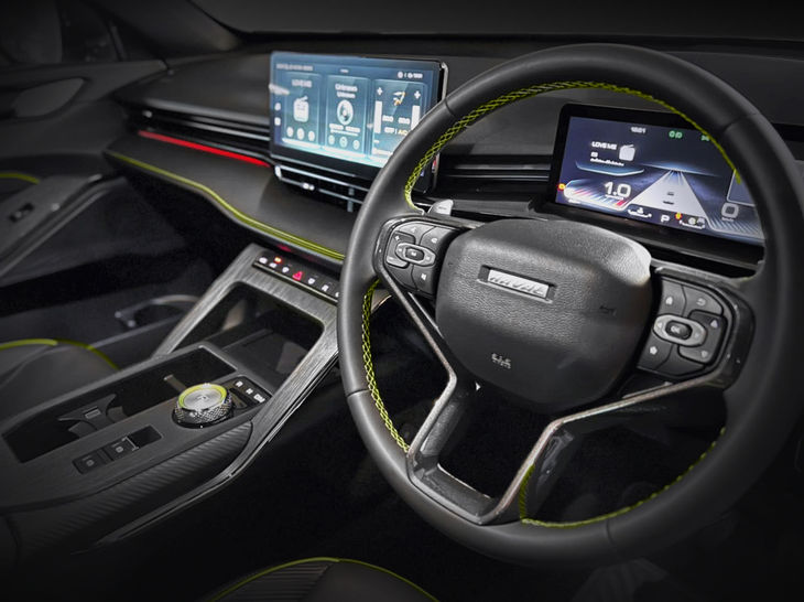 Haval H6 GT inside features