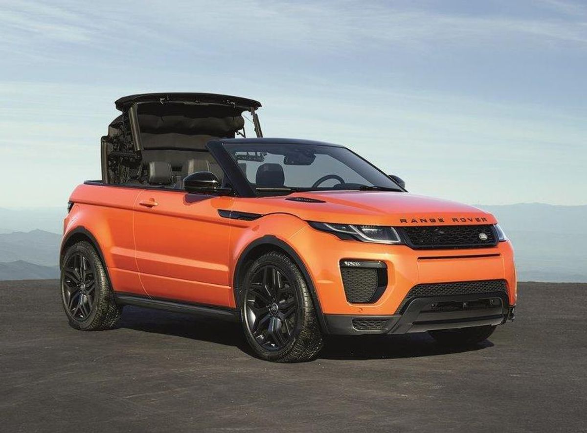 Range Rover Evoque Convertible Revealed - Cars.co.za