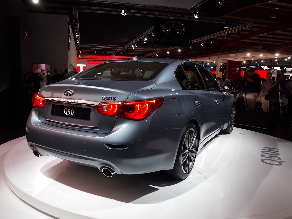 Infiniti Q50 shown at JIMS before South African launch ... Infiniti Q50 shown at JIMS before South African launch ...