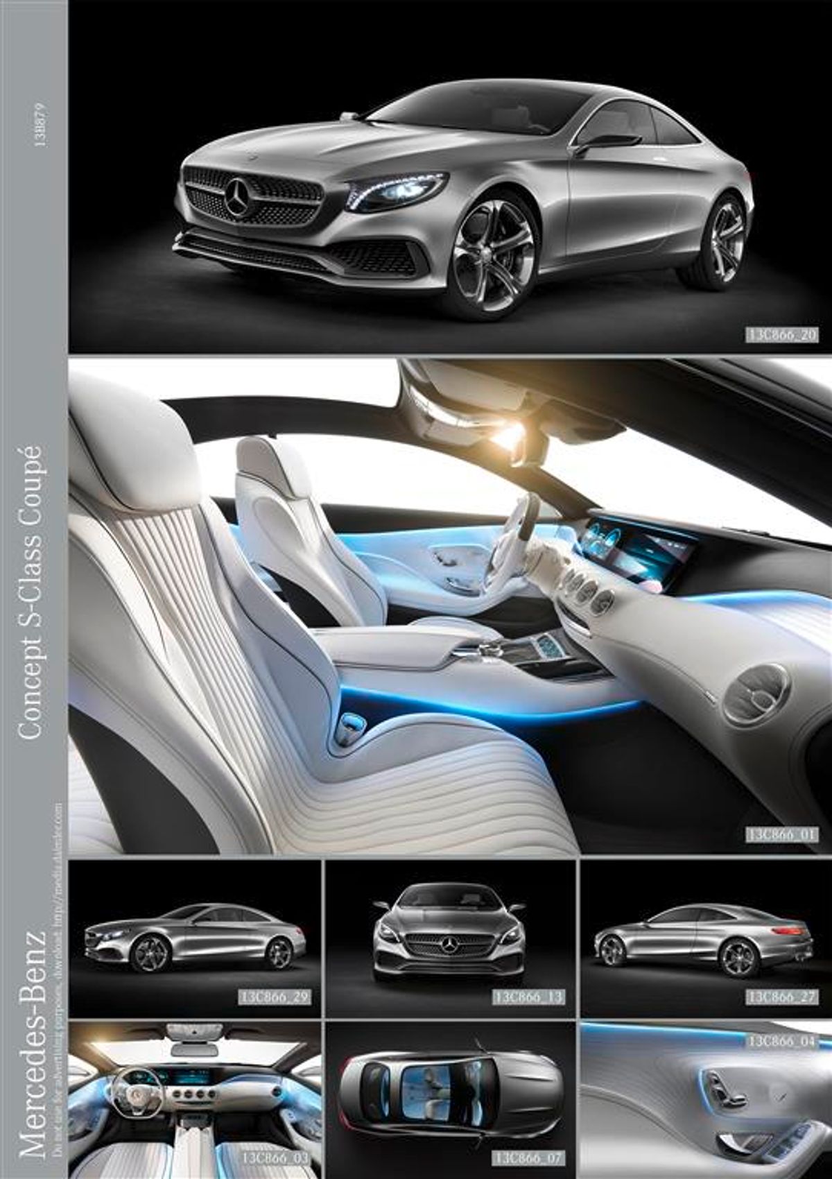 Mercedes Benzs Striking New S Class Coupe Concept Za 0779