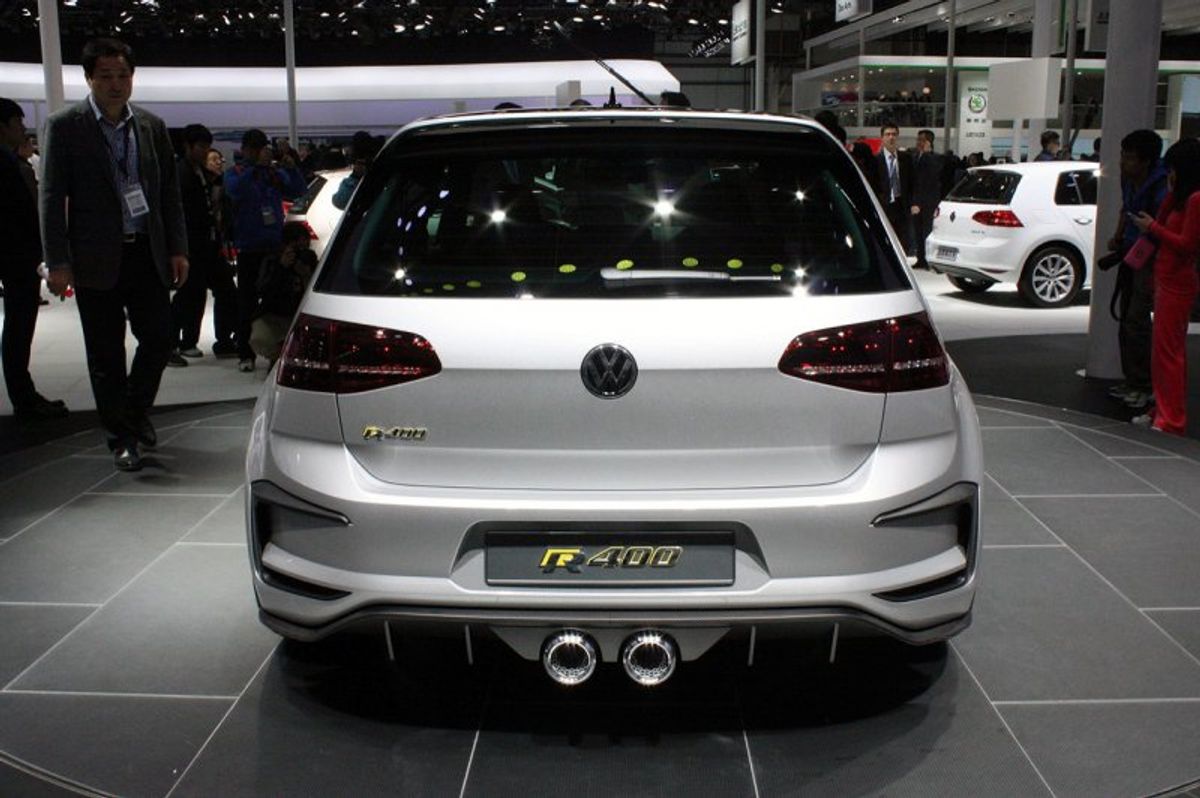 Volkswagen Golf R 400 Concept Bows Down In Beijing - Cars.co.za