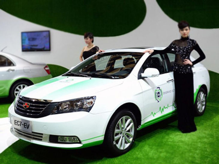 Geely electro car