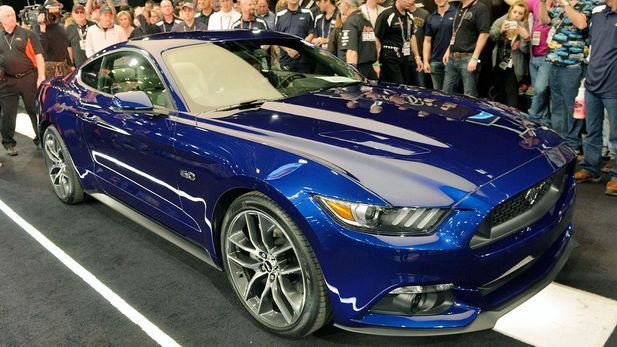 First 2015 Ford Mustang Sold At Auction