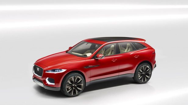 Jaguar C-X17 Concept Shown In Brussels