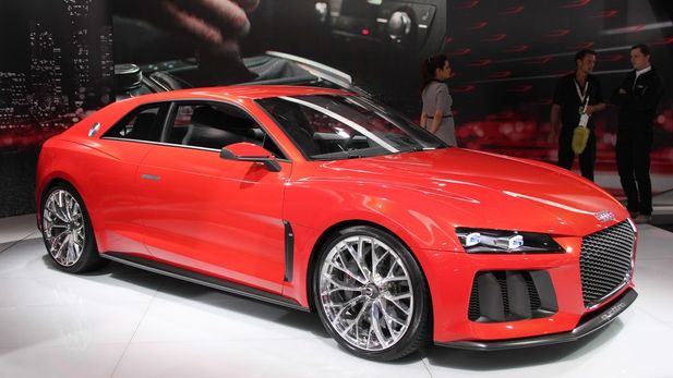 Audi at Delhi Motor Show
