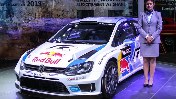 Volkswagen at Delhi Motor Show