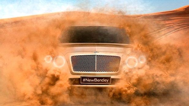 Bentley SUV Teased On Official Website