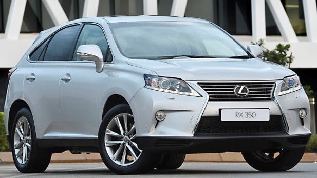 Lexus RX and GS Ranges Updated