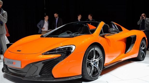 Open-top high performance McLaren 650S Spider Shows Up In Geneva
