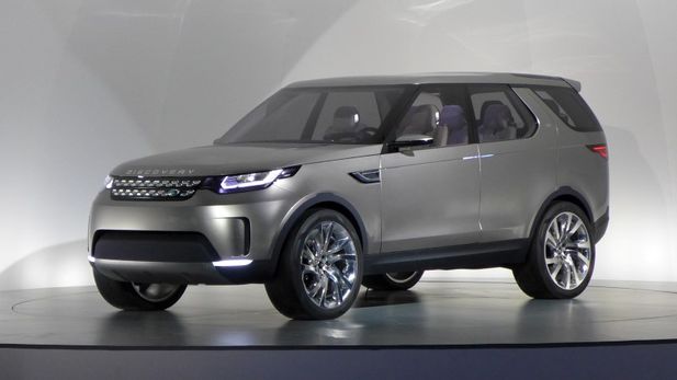 Land Rover Discovery Vision Concept Shows Up Early In New York