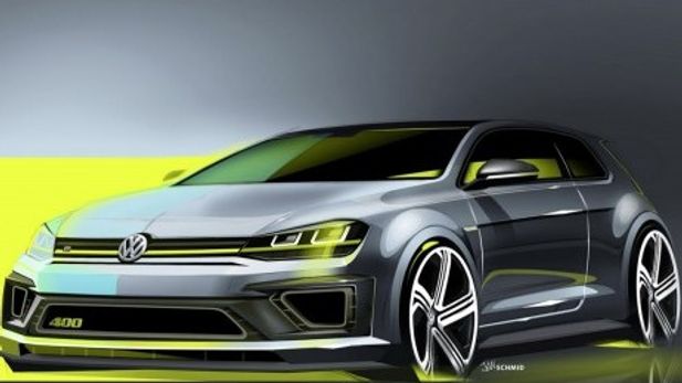 Volkswagen Golf R 400 Concept Confirmed For Beijing