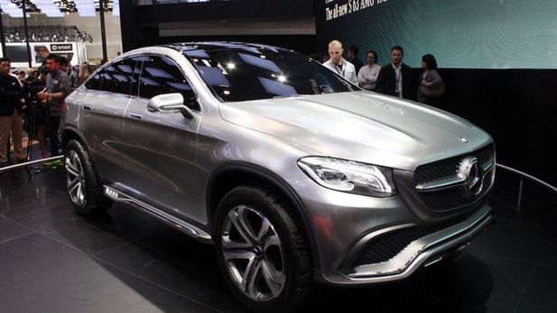 Mercedes-Benz Concept Coupe SUV Unveiled