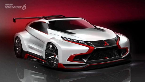 Mitsubishi Introduces Concept XR-PHEV Evolution Vision Gran Turismo