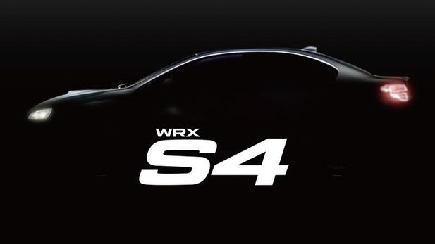 Subaru Teases New WRX S4 Sedan