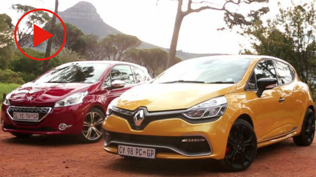 Renault Clio RS vs Peugeot 208 GTi (Video)