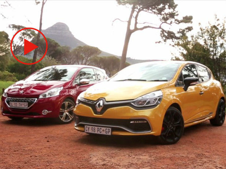 Renault Clio RS vs Peugeot 208 GTi (Video) Cars.co.za News