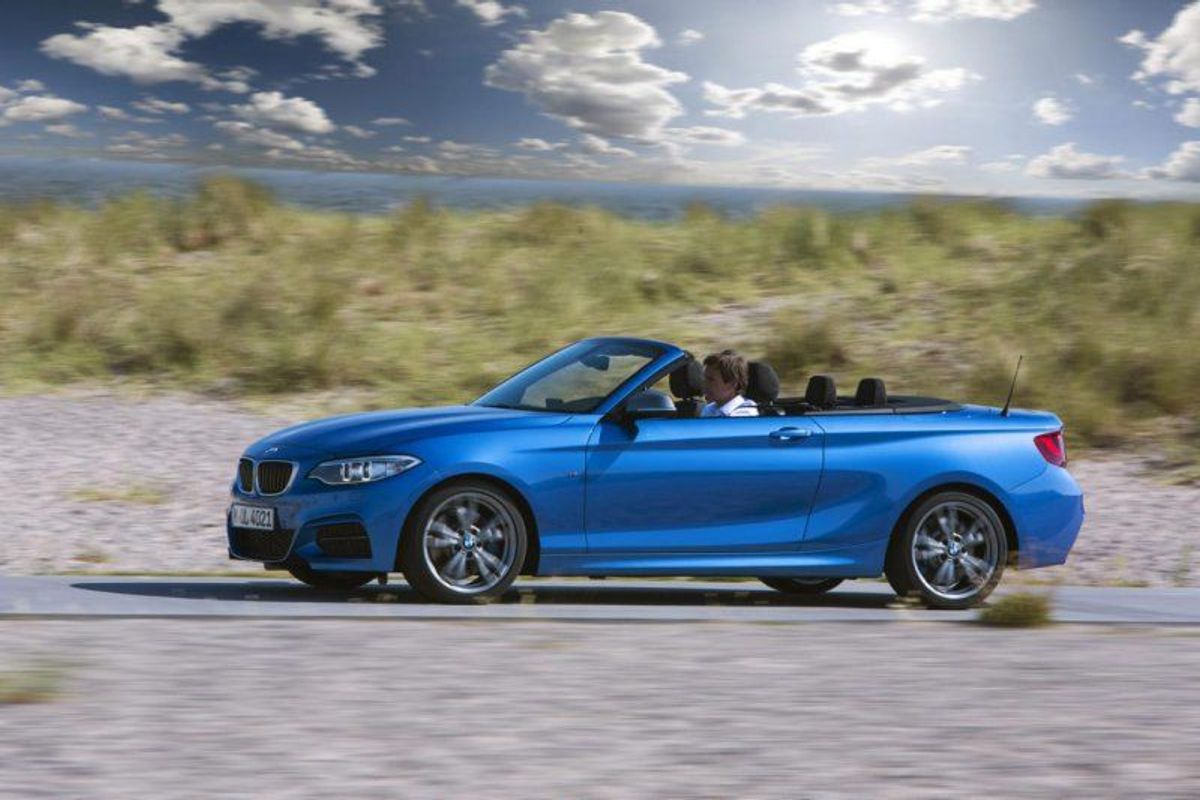 Bmw 2 Series Convertible Unveiled 