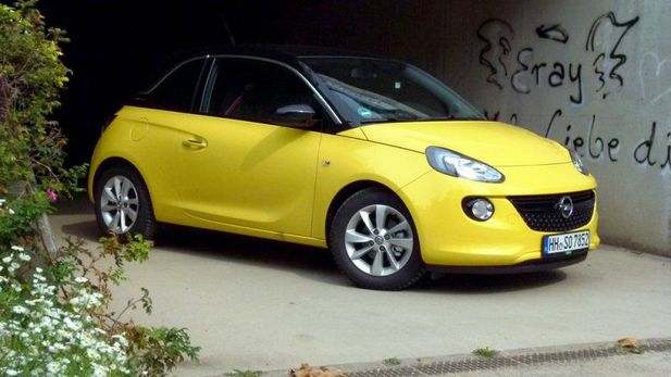 Opel Adam: Driven in Germany